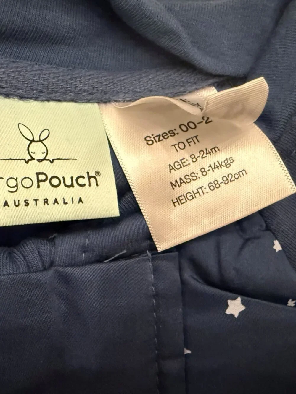 organic cotton sleep suit bag